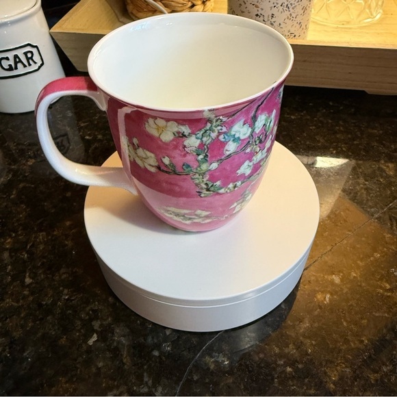 Floral Pink Mug - Picture 3 of 6